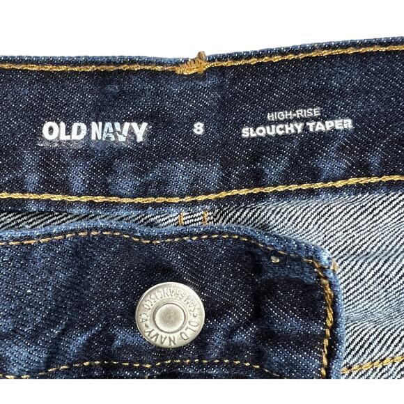 Old Navy Navy Blue Denim Cutoff Shorts - Picture 3 of 8